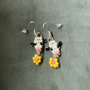 Cow earrings